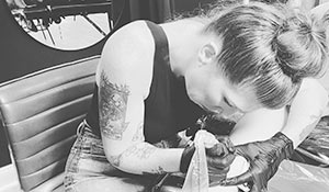 tattoo artist - Spooky